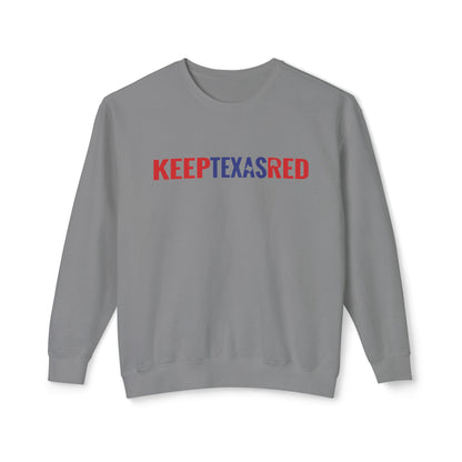 Keep Texas Red - Men's Lightweight Crewneck Sweatshirt