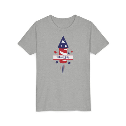 Fourth of July - Girls Youth Short Sleeve Tee