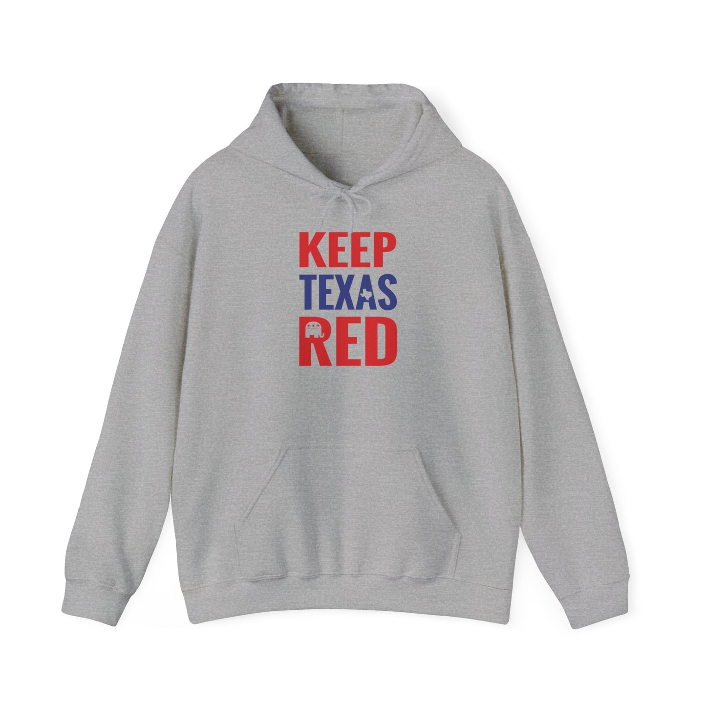 Keep Texas Red - Heavy Blend™ Hooded Sweatshirt