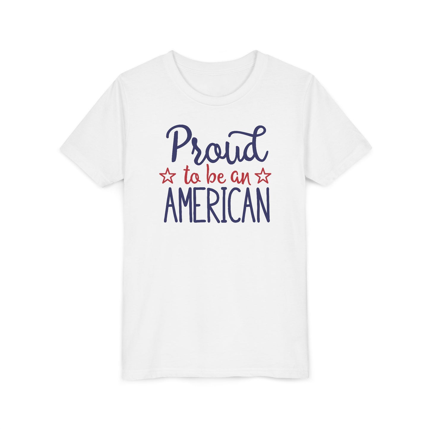 Proud To Be An American - Boys Youth Short Sleeve Tee