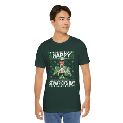 Trump St. Patrick's Day -  Men's Jersey Short Sleeve Tee