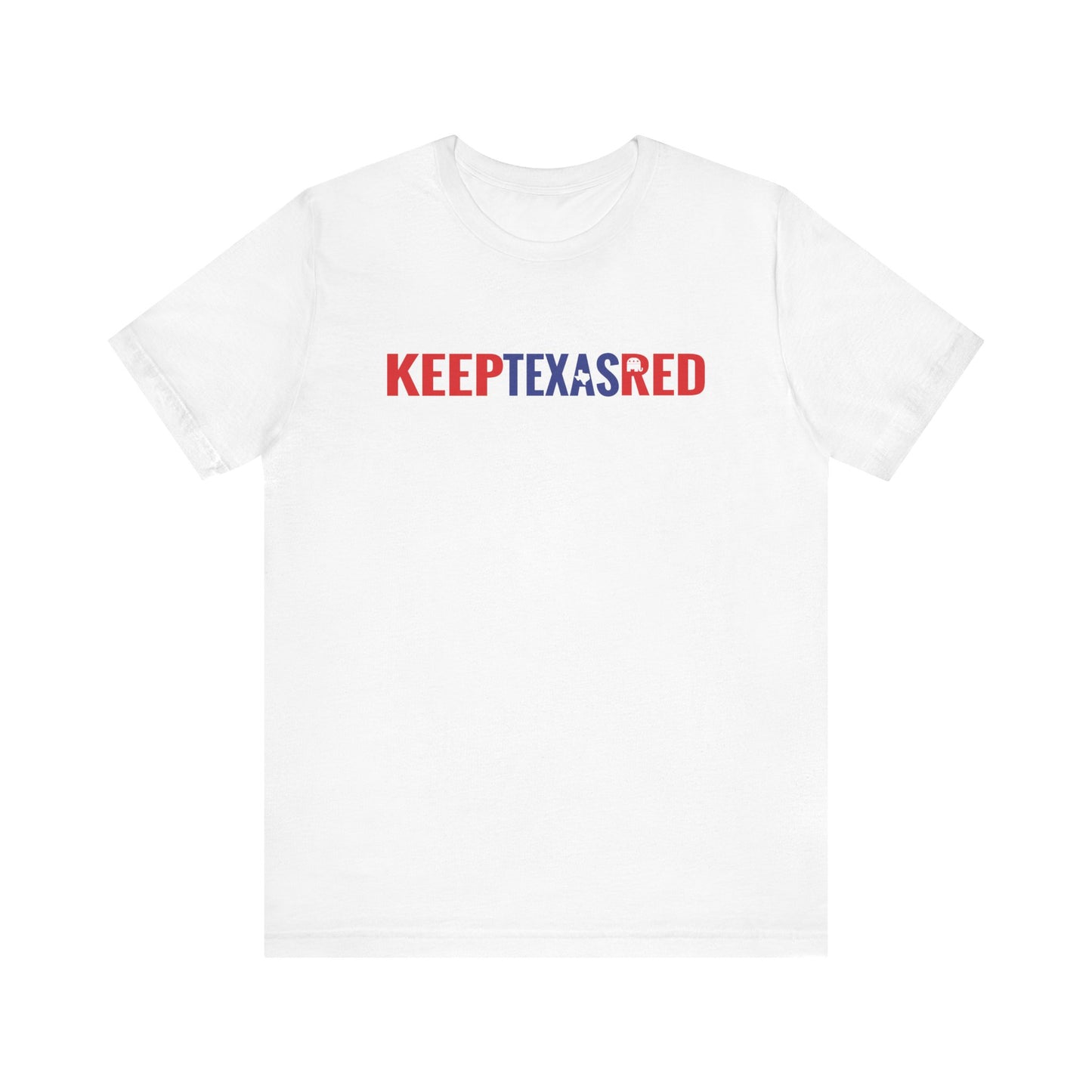 Keep Texas Red - Jersey Short Sleeve Tee