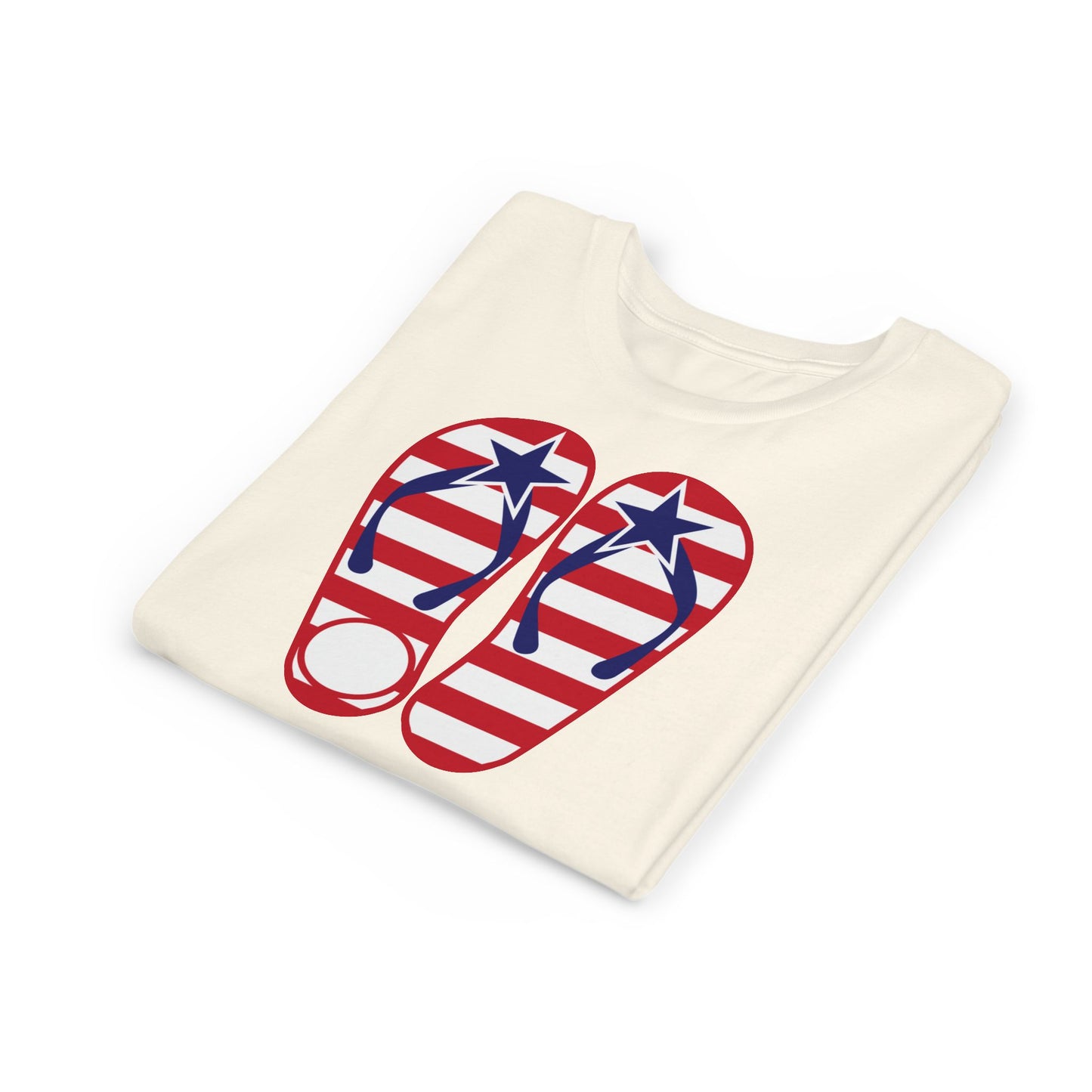 American Flip Flops - Girls Youth Short Sleeve Tee