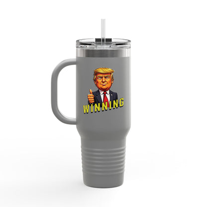 Trump Winning - Insulated Travel Mug, 40oz