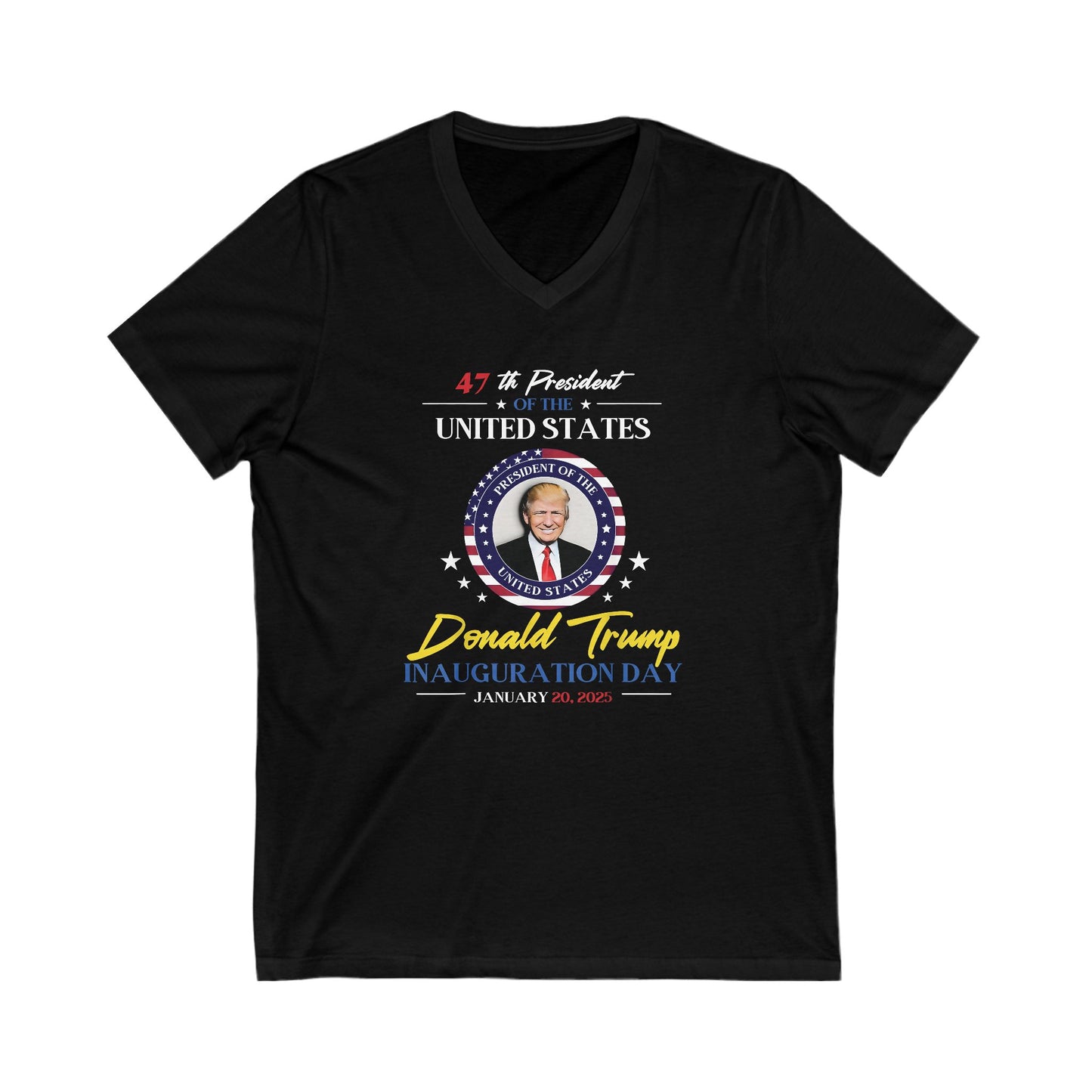 Trump Inauguration - Men's Jersey Short Sleeve V-Neck Tee