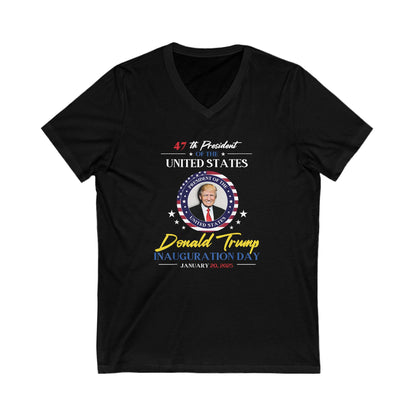 Trump Inauguration - Men's Jersey Short Sleeve V-Neck Tee