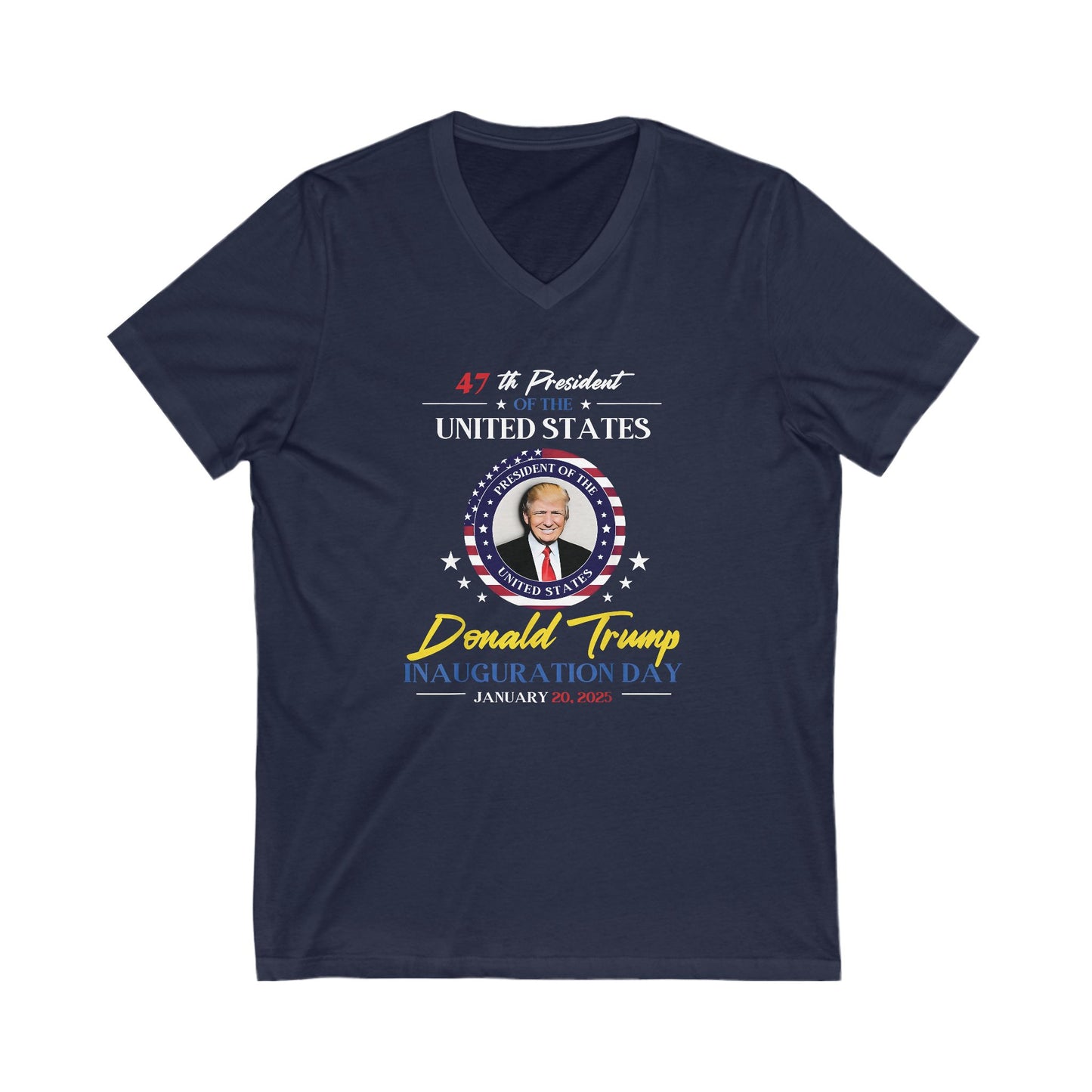 Trump Inauguration - Men's Jersey Short Sleeve V-Neck Tee