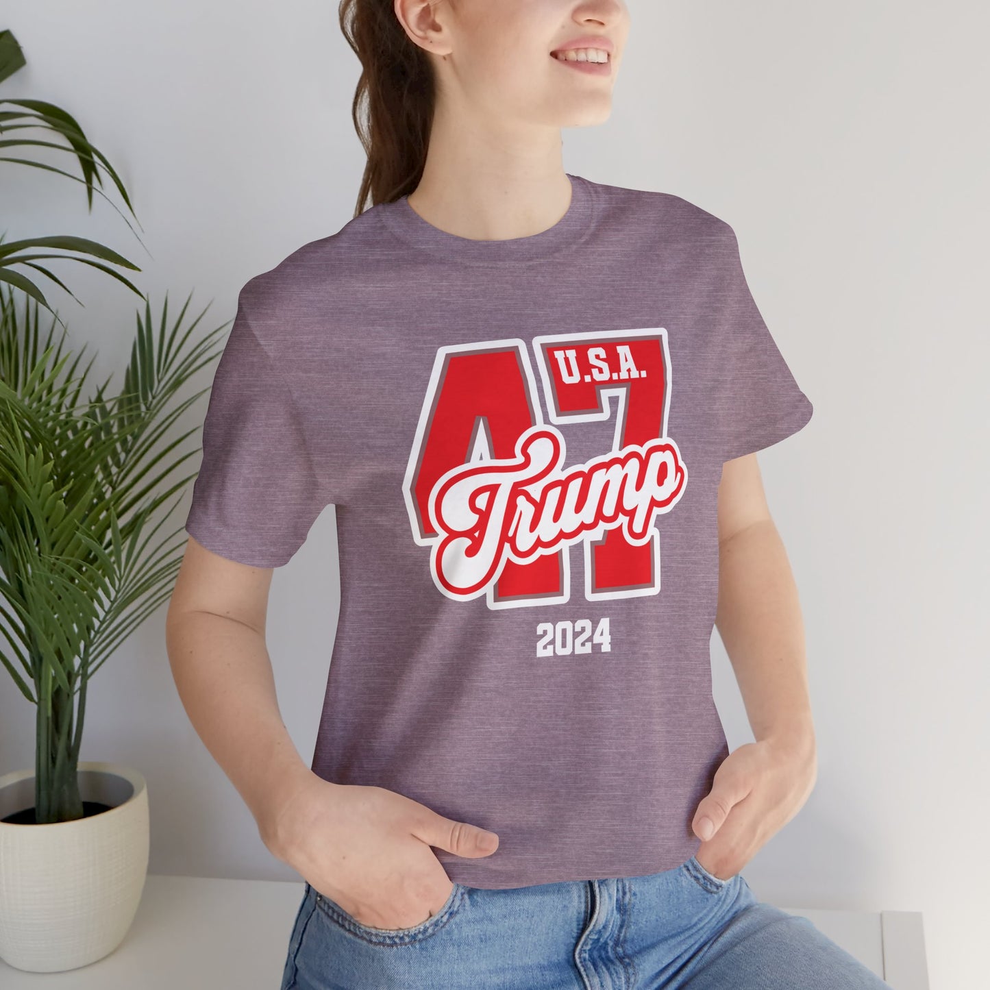 Trump 47 - Ladies Jersey Short Sleeve Tee