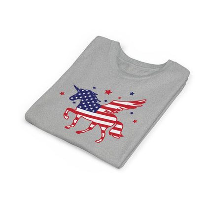 American Unicorn - Boys Youth Short Sleeve Tee