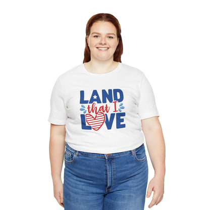 Land That I Love - Ladies Jersey Short Sleeve Tee