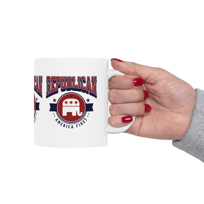 Republican - Ceramic Mug, (11oz.)