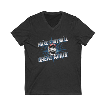 Make Football Great Again - Men's Jersey Short Sleeve V-Neck Tee