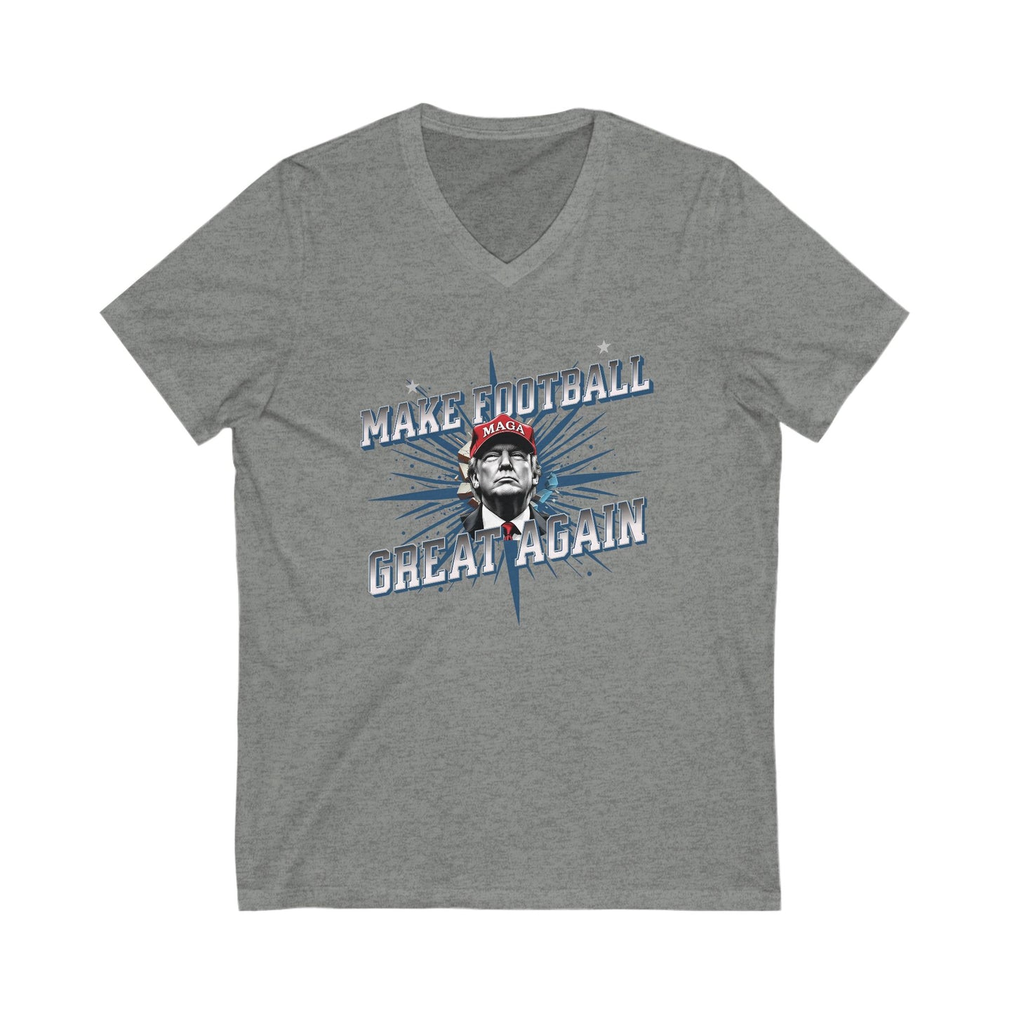 Make Football Great Again - Men's Jersey Short Sleeve V-Neck Tee