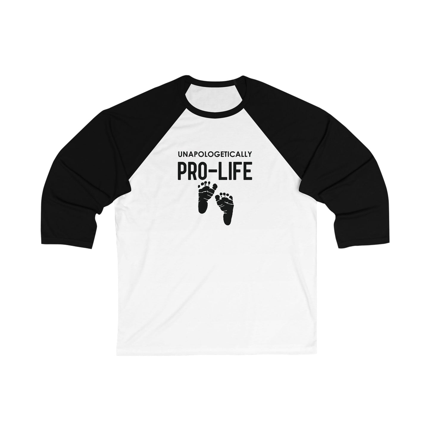 Pro Life - 3\4 Sleeve Baseball Tee