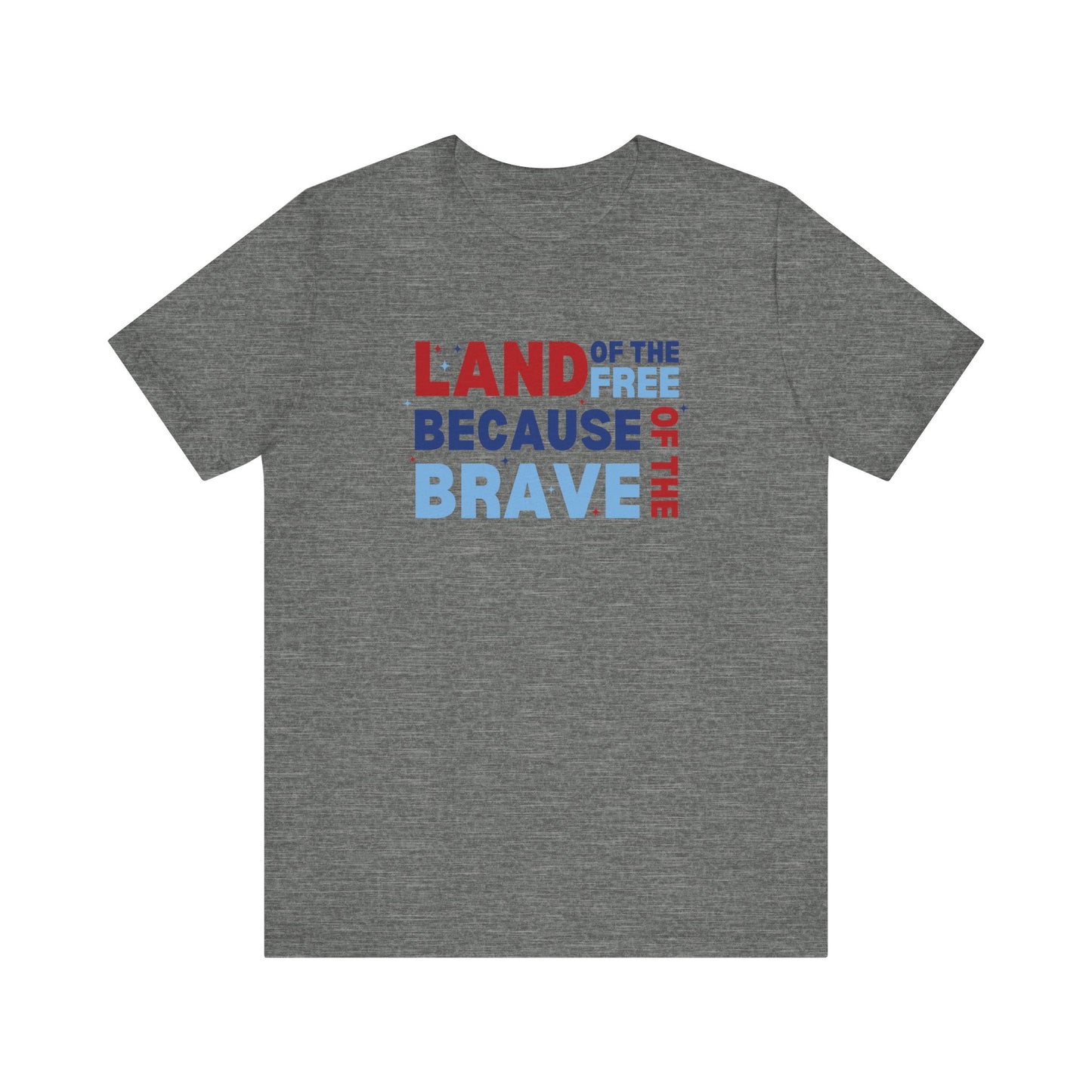 Land Of The Free - Ladies Jersey Short Sleeve Tee