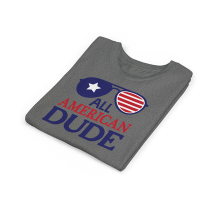 All American Dude - Boys Youth Short Sleeve Tee