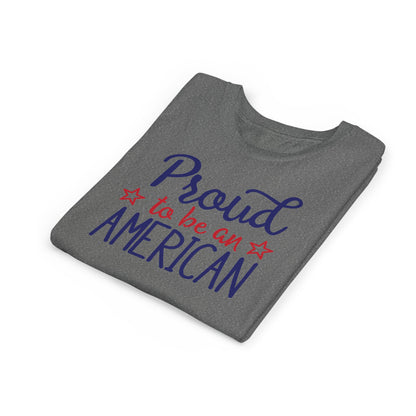 Proud To Be An American - Boys Youth Short Sleeve Tee