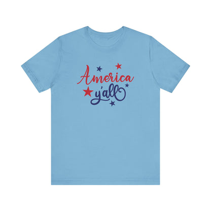 America Yall - Ladies Jersey Short Sleeve Tee