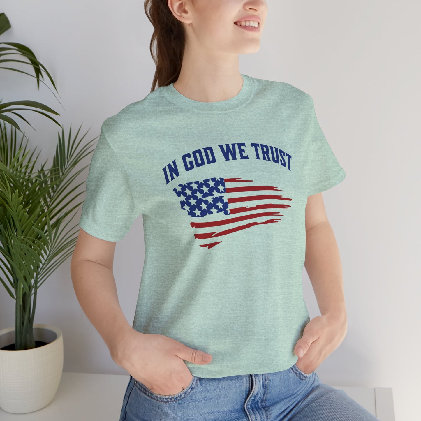 In God We Trust - Ladies Jersey Short Sleeve Tee