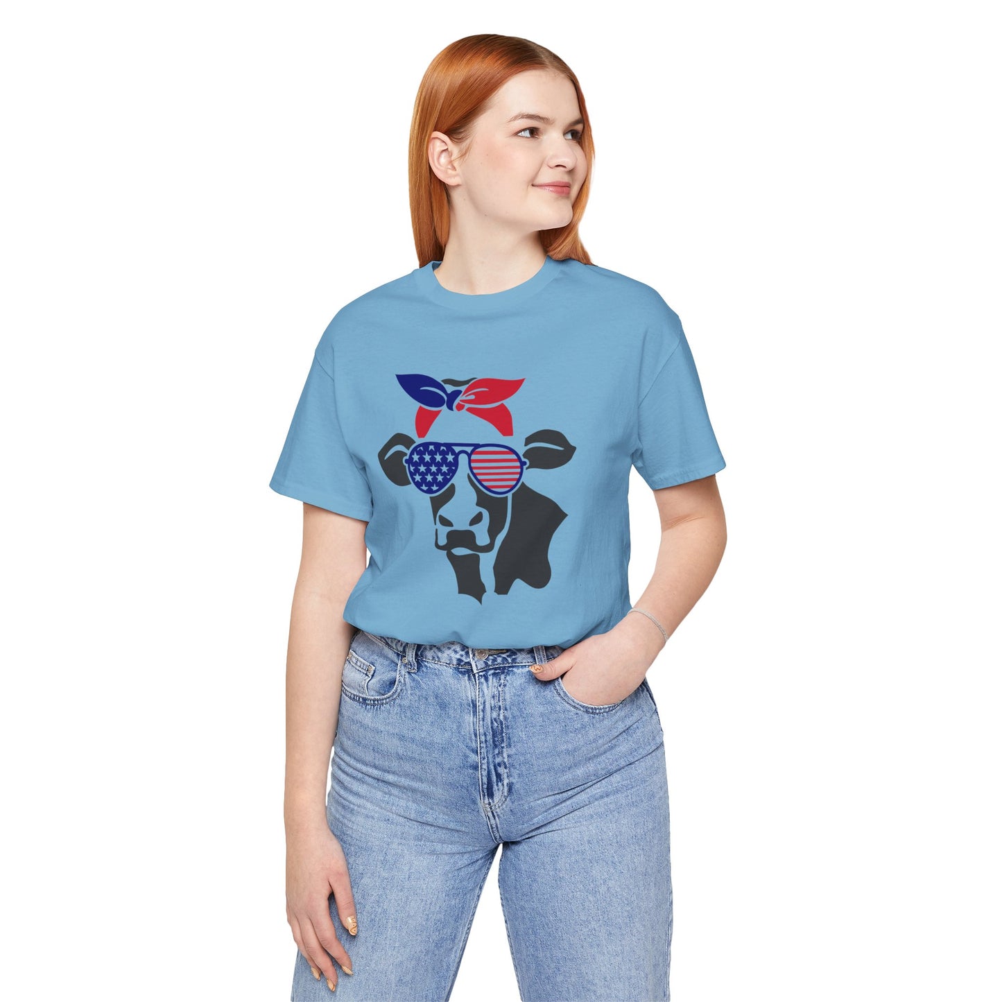 Cow - Ladies Jersey Short Sleeve Tee