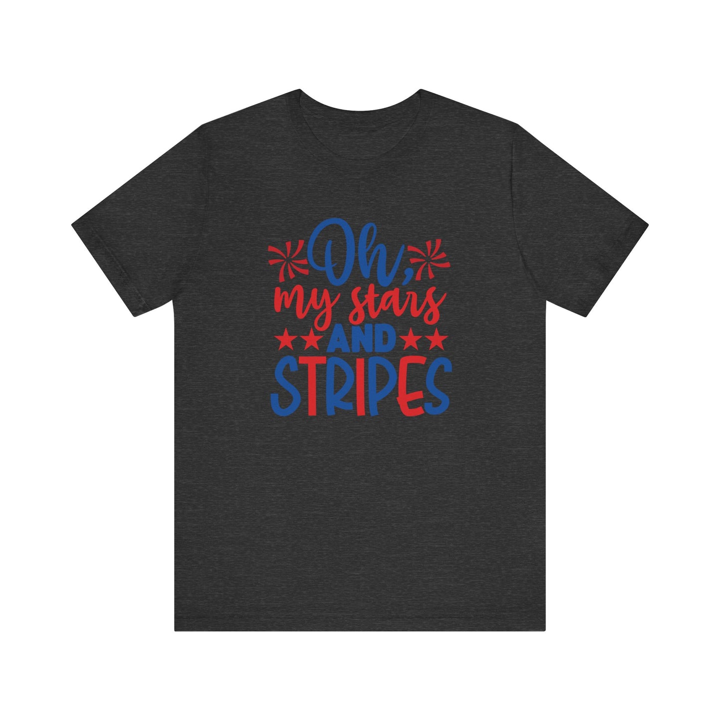 Oh My Stars And Stripes - Ladies Jersey Short Sleeve Tee