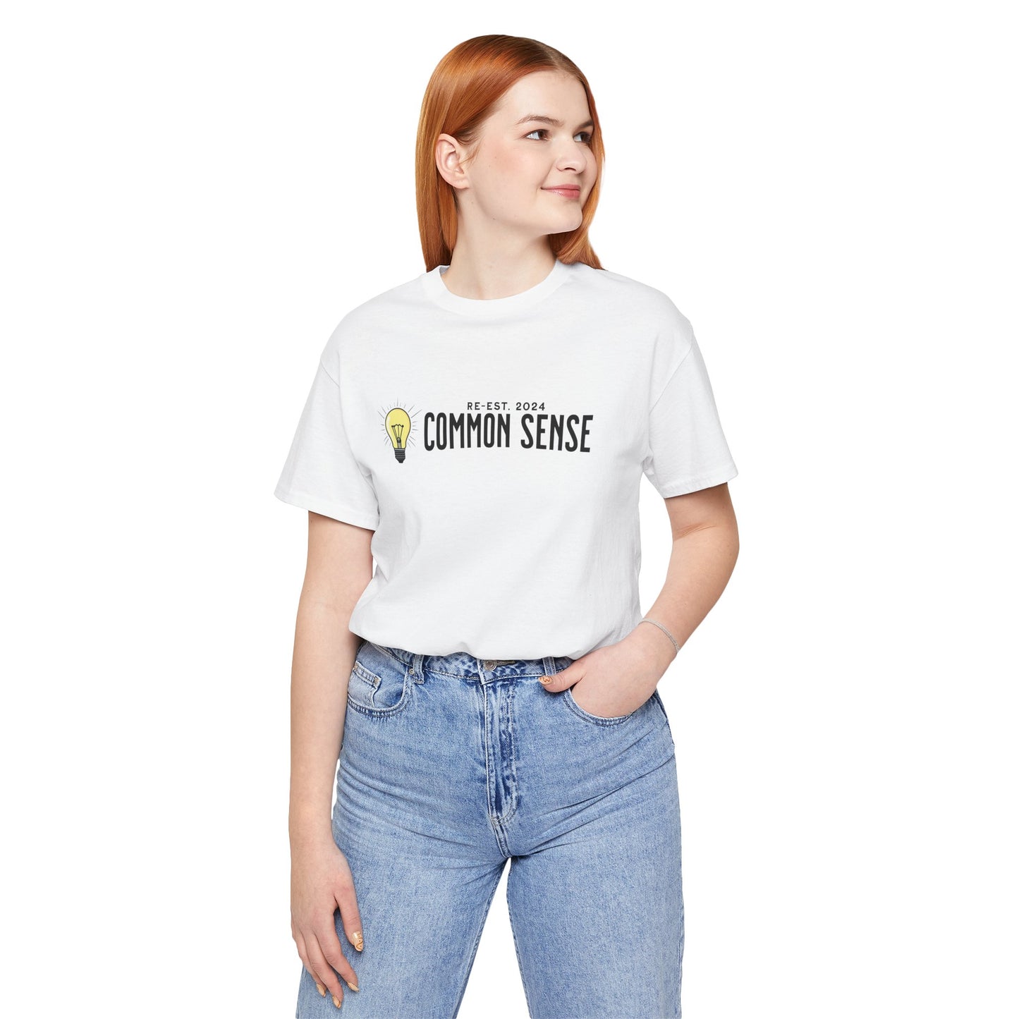 Common Sense - Ladies Jersey Short Sleeve Tee