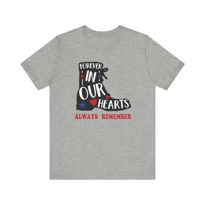 Forever In Our Hearts Boot - Ladies Jersey Short Sleeve Tee