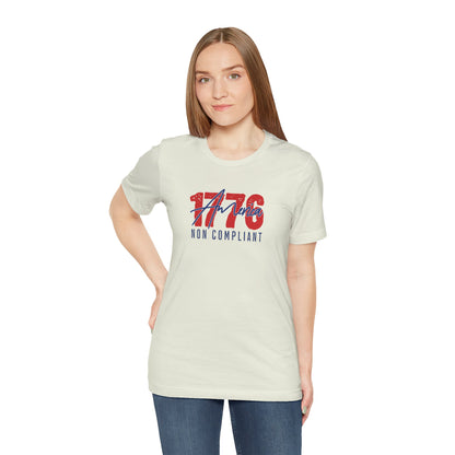 1776 Non Compliant - Ladies Jersey Short Sleeve Tee