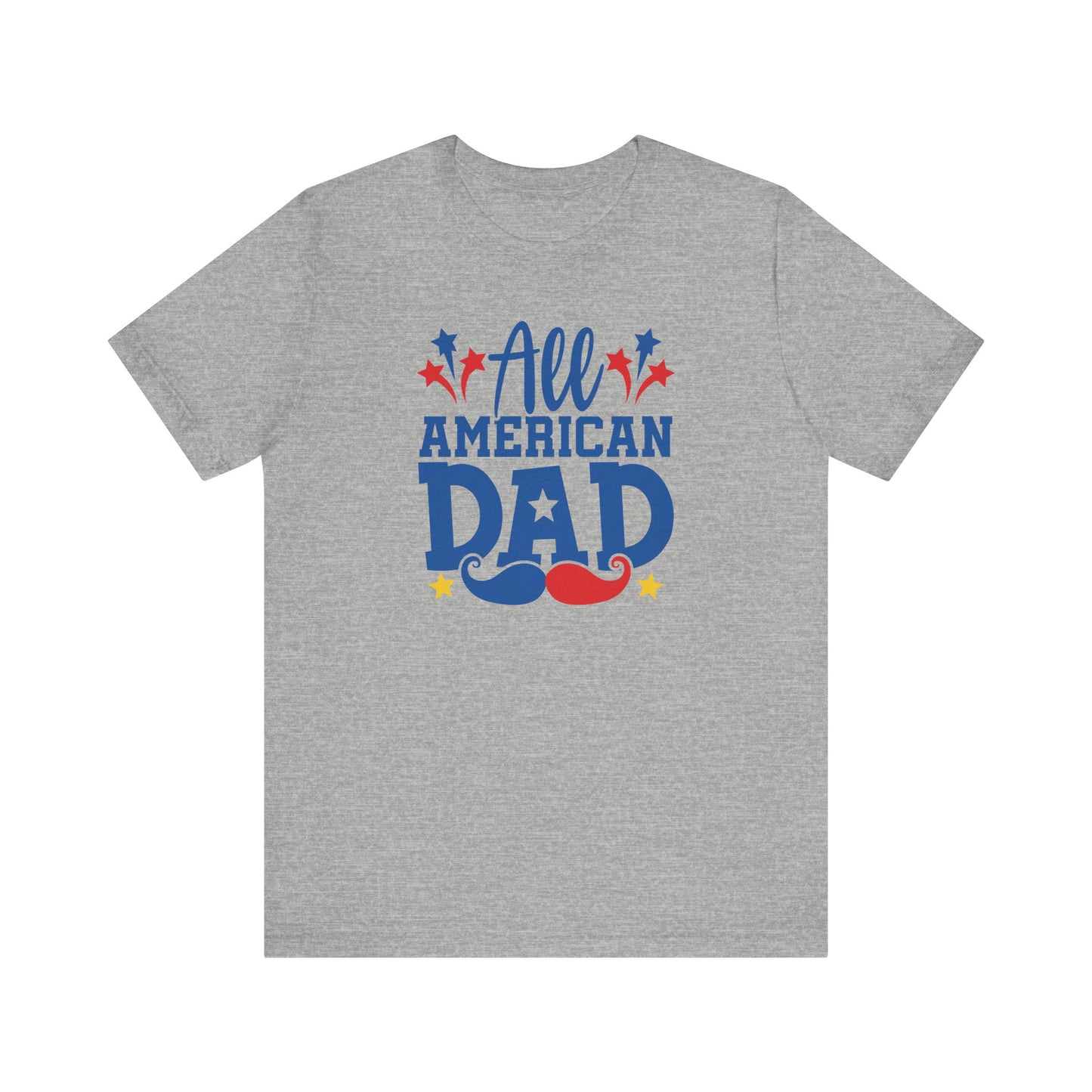 All American Dad - Men's Jersey Short Sleeve Tee