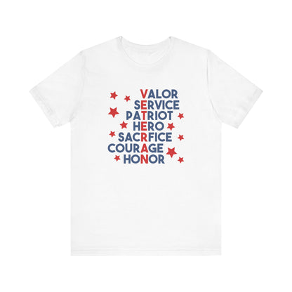 Veteran - Ladies Jersey Short Sleeve Tee