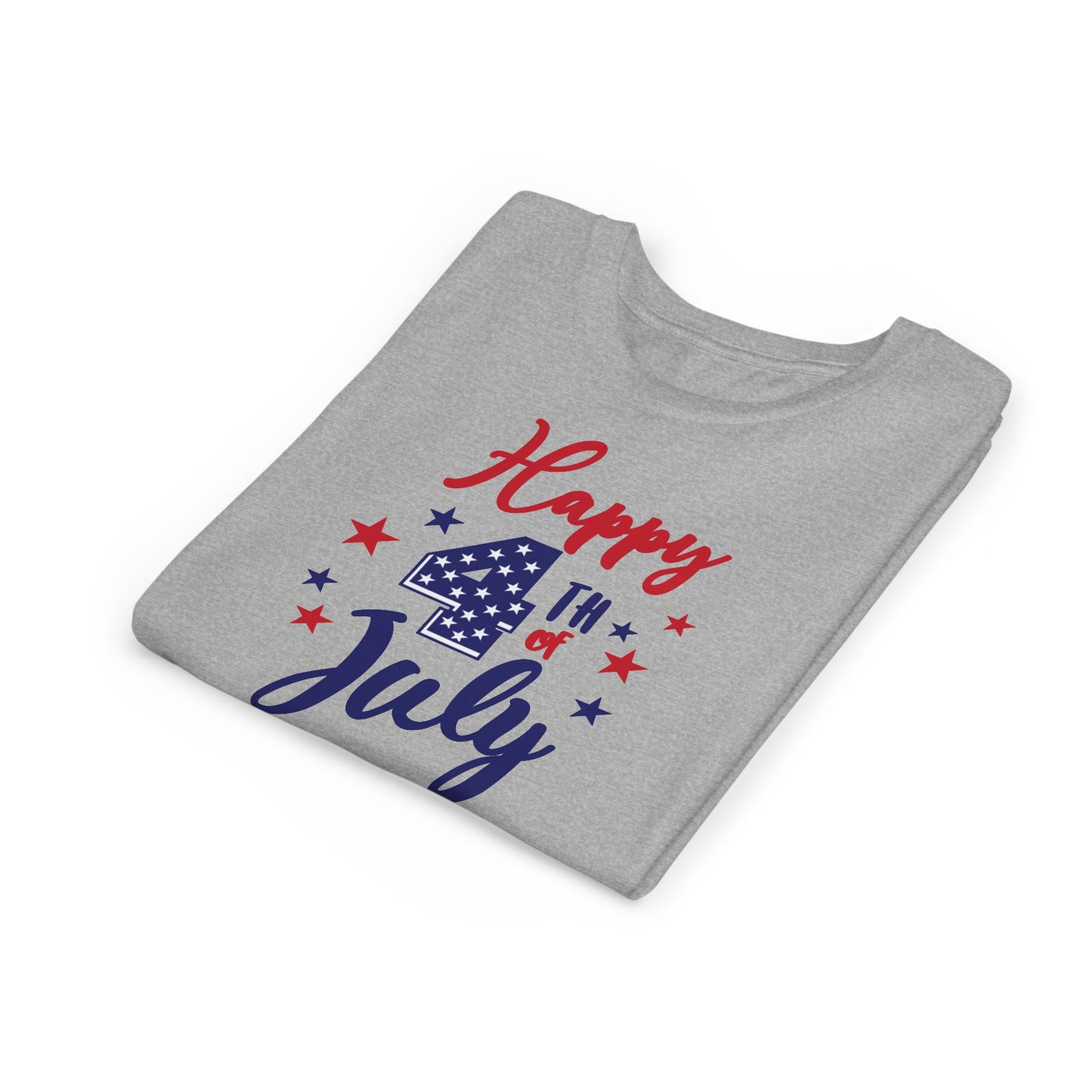 Happy 4th of July - Boys Youth Short Sleeve Tee