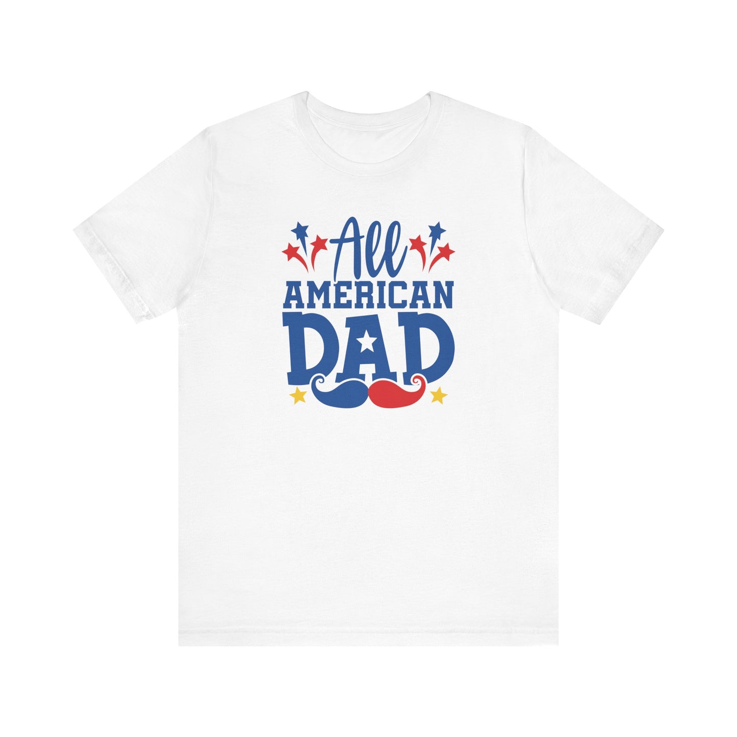 All American Dad - Men's Jersey Short Sleeve Tee