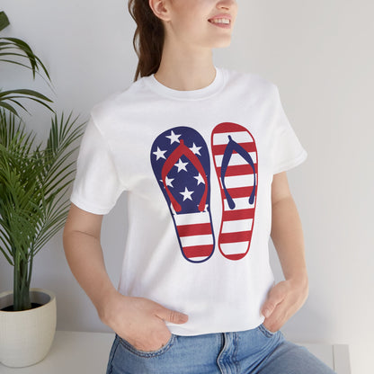 American Flip Flops - Ladies Jersey Short Sleeve Tee