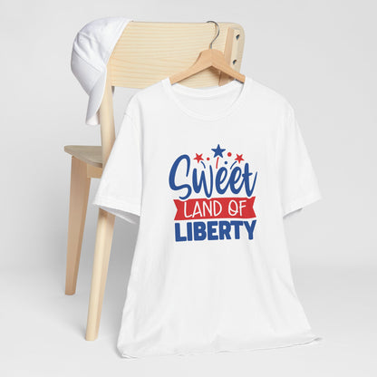 Sweet Land Of Liberty -  Men's Jersey Short Sleeve Tee