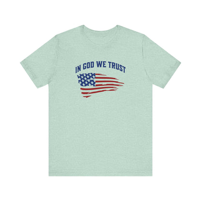 In God We Trust - Men's Jersey Short Sleeve Tee