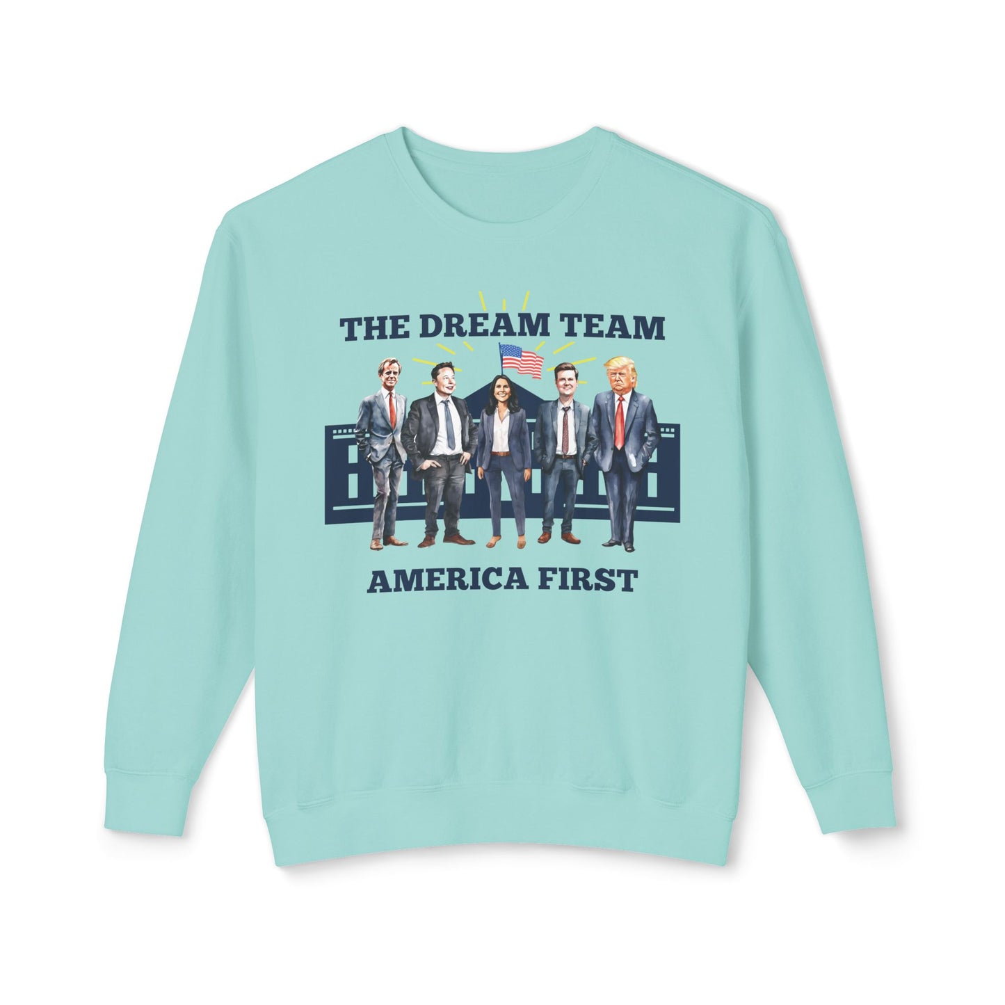 The Dream Team - Ladies Lightweight Crewneck Sweatshirt