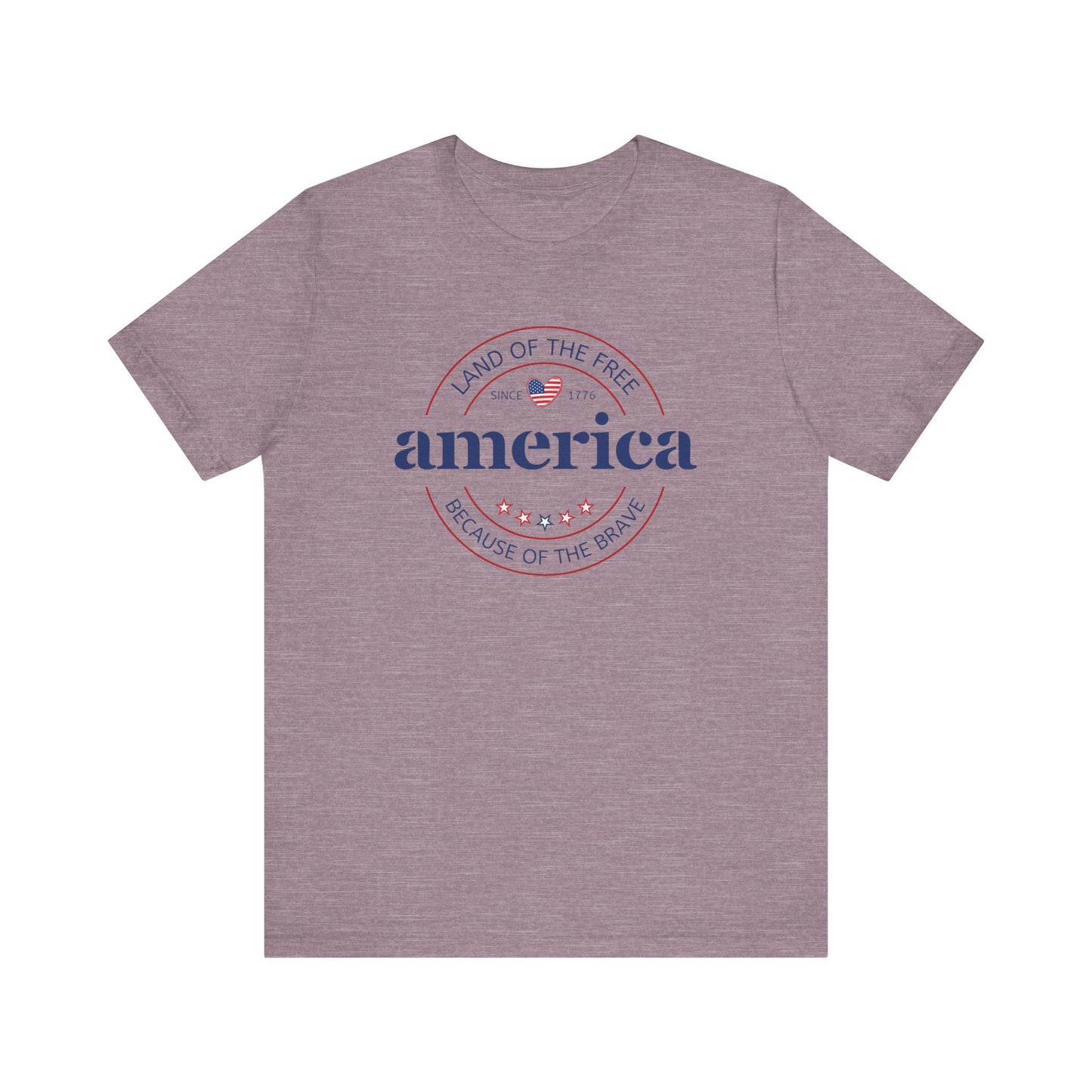 Land Of The Free - Ladies Jersey Short Sleeve Tee