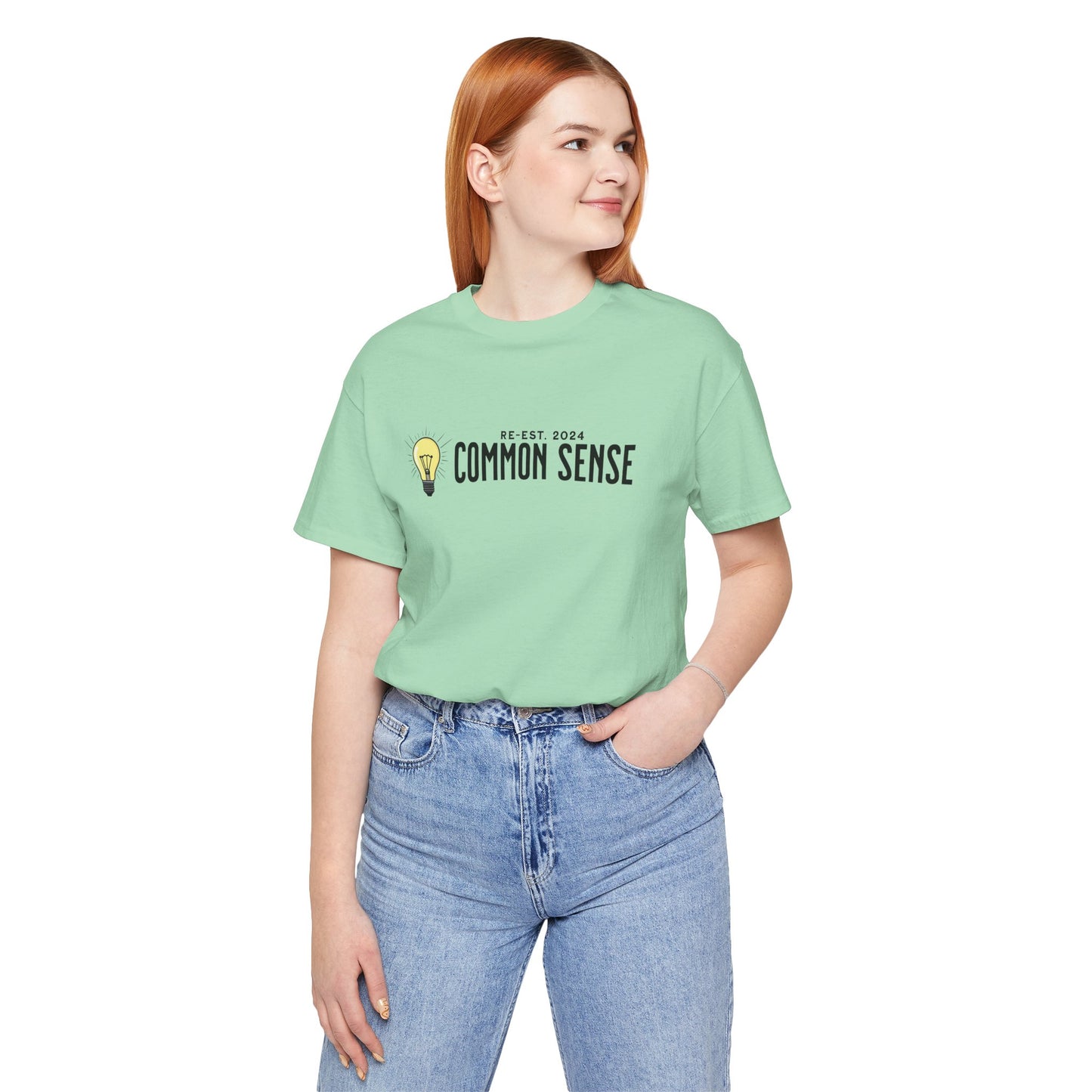 Common Sense - Ladies Jersey Short Sleeve Tee