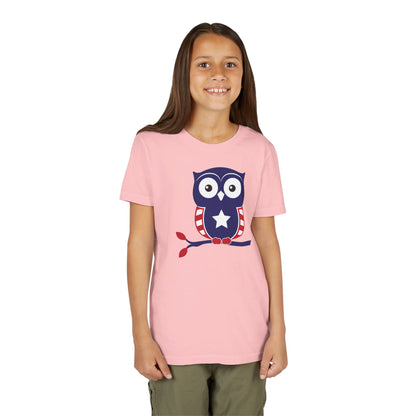 American Owl - Girls Youth Short Sleeve Tee