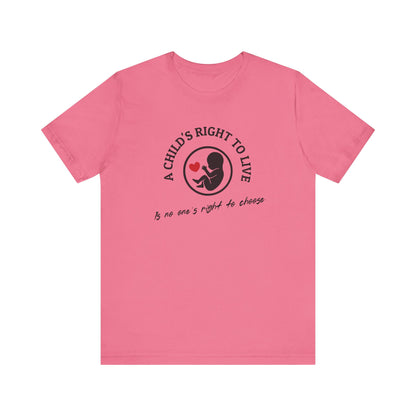 Pro Life - Ladies Jersey Short Sleeve Tee