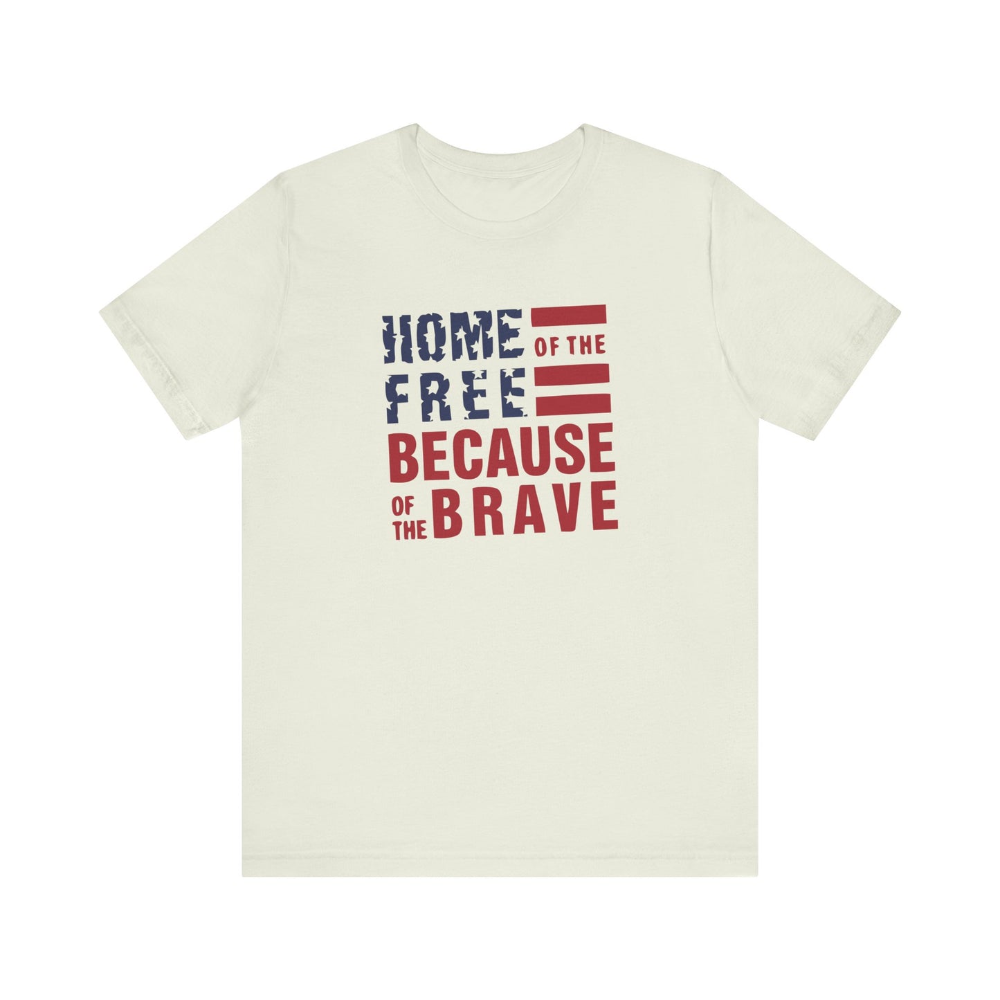 Home Of The Free - Ladies Jersey Short Sleeve Tee