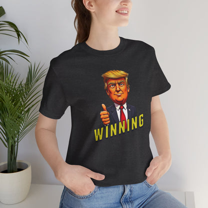 Trump Winning - Ladies Jersey Short Sleeve Tee