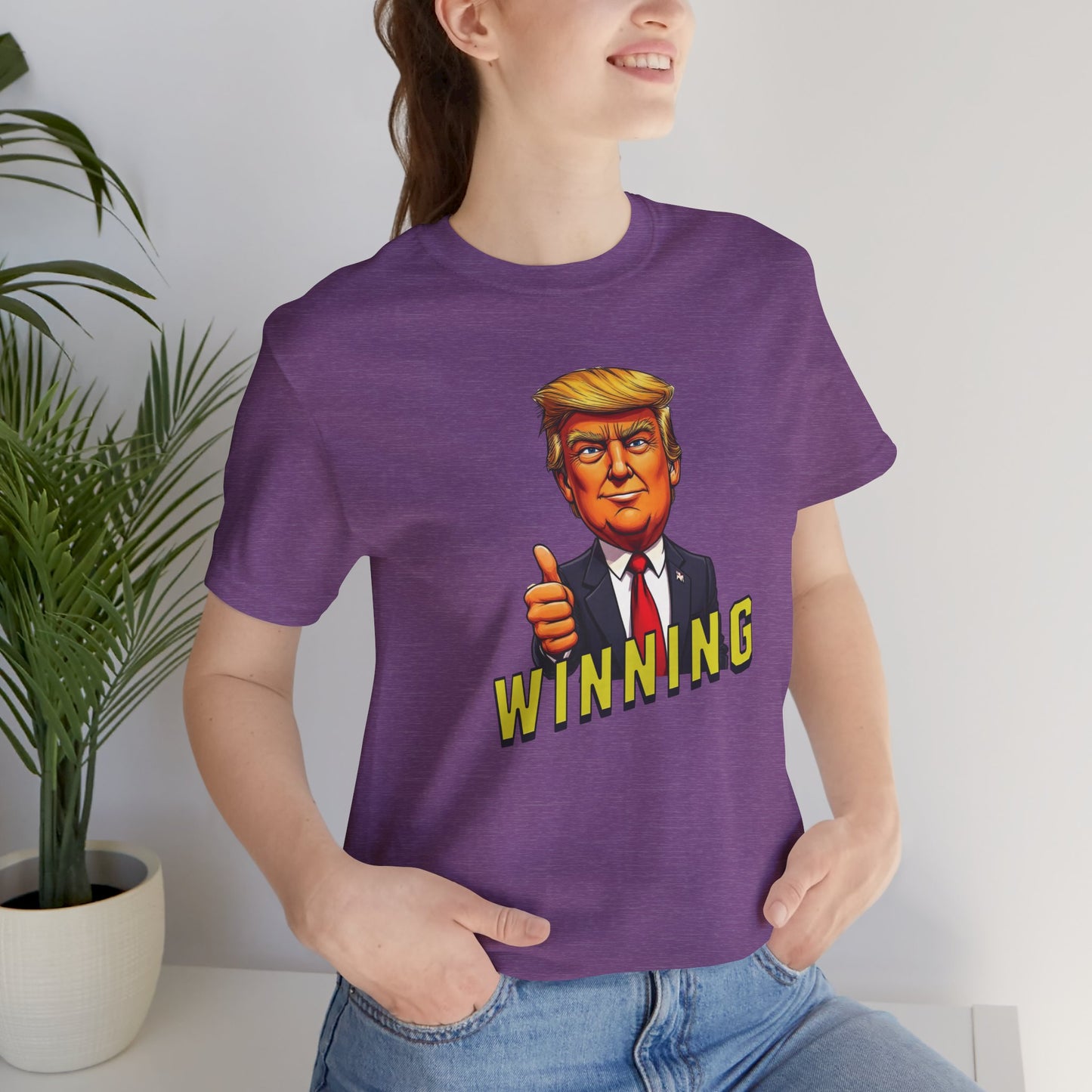 Trump Winning - Ladies Jersey Short Sleeve Tee