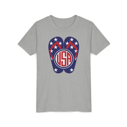 American Flip Flops - Boys Youth Short Sleeve Tee