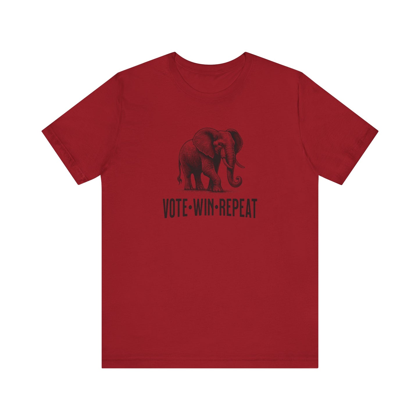 Vote Win Repeat - Jersey Short Sleeve Tee