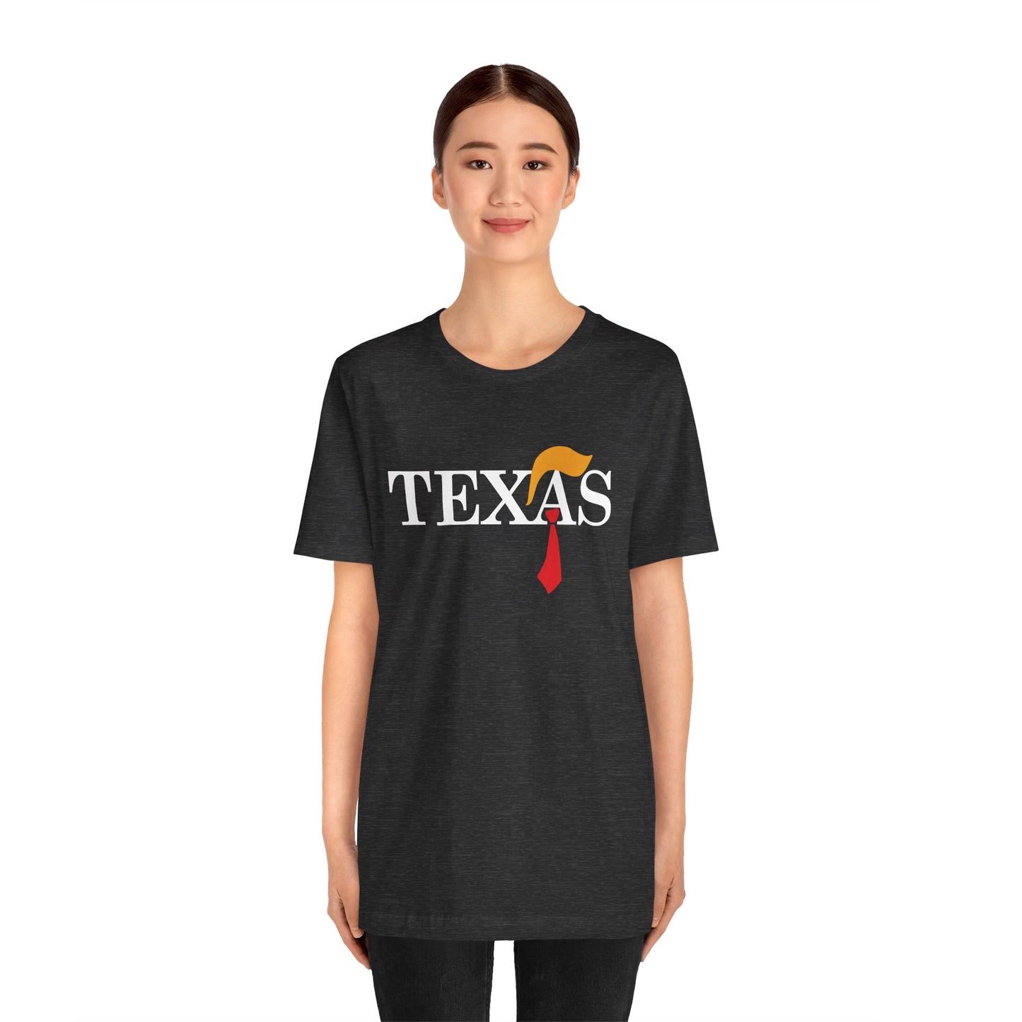 Texas Trump Tie - Ladies Jersey Short Sleeve Tee