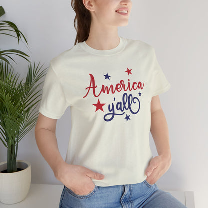 America Yall - Ladies Jersey Short Sleeve Tee