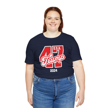 Trump 47 - Ladies Jersey Short Sleeve Tee