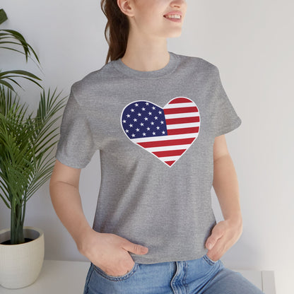 American Heart - Ladies Jersey Short Sleeve Tee