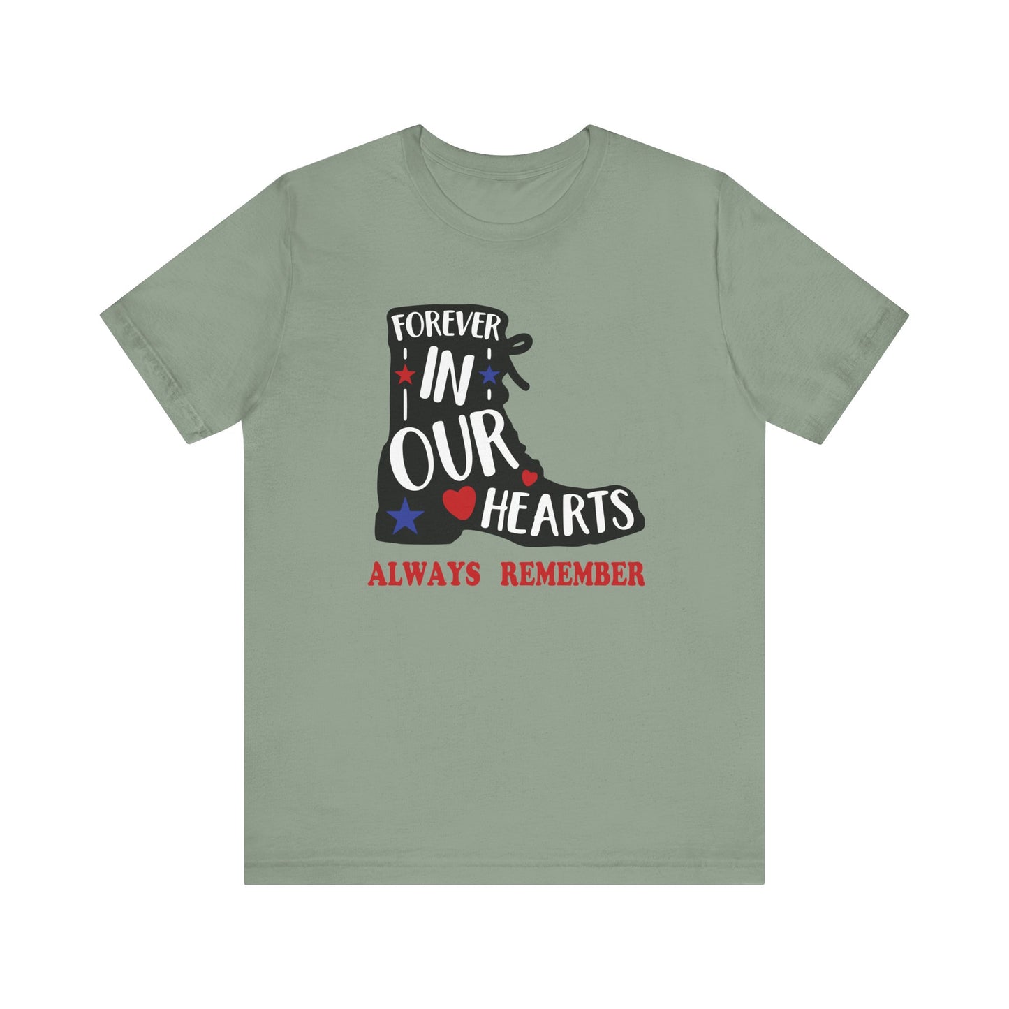 Forever In Our Hearts Boot - Ladies Jersey Short Sleeve Tee